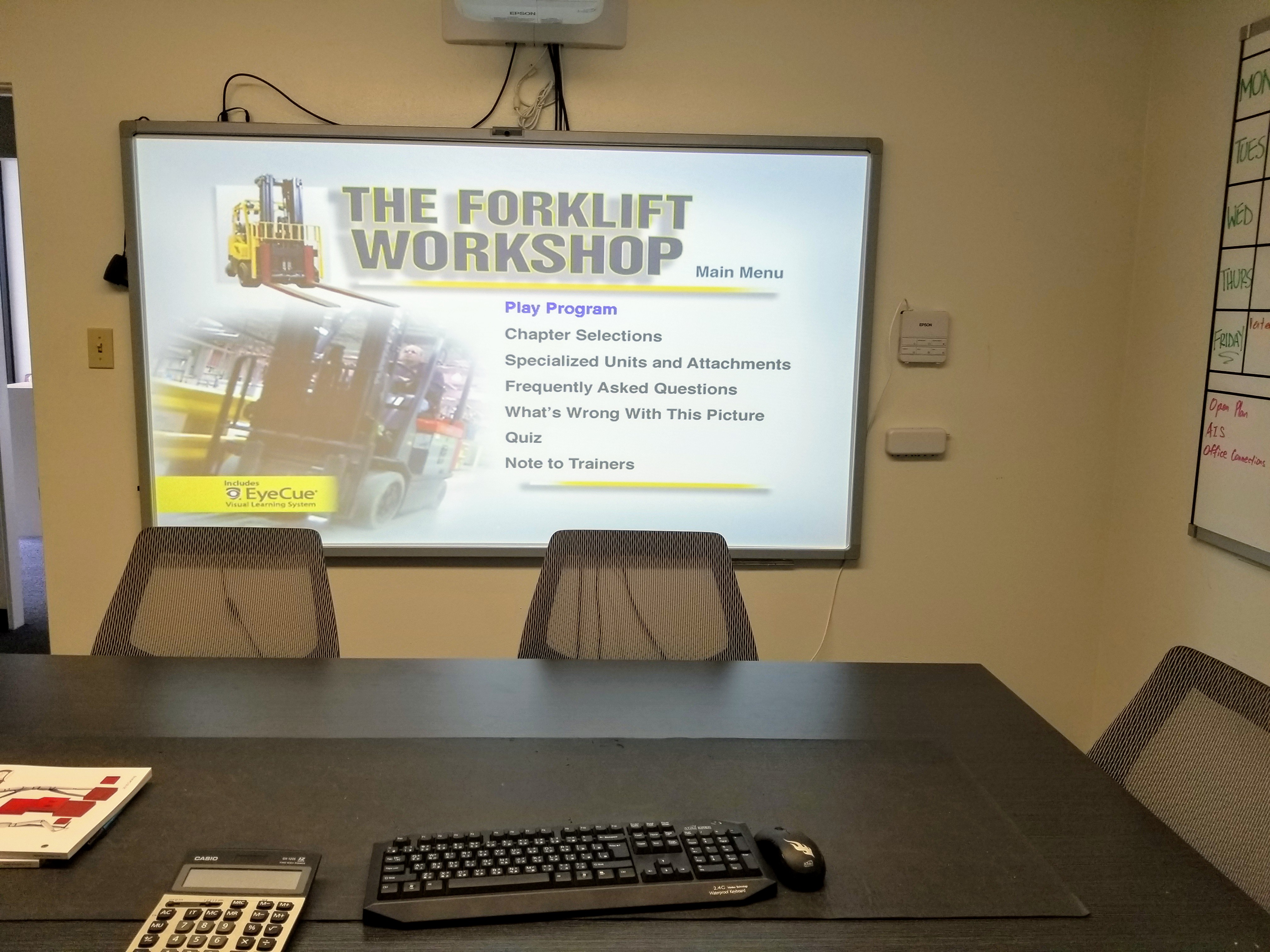 Onsite Forklift Certification Los Angeles American Forklift